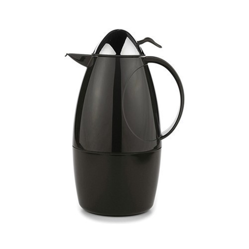 JARRA TERMO VALIRA AMPHORA 1L NEGRO/CROMADO